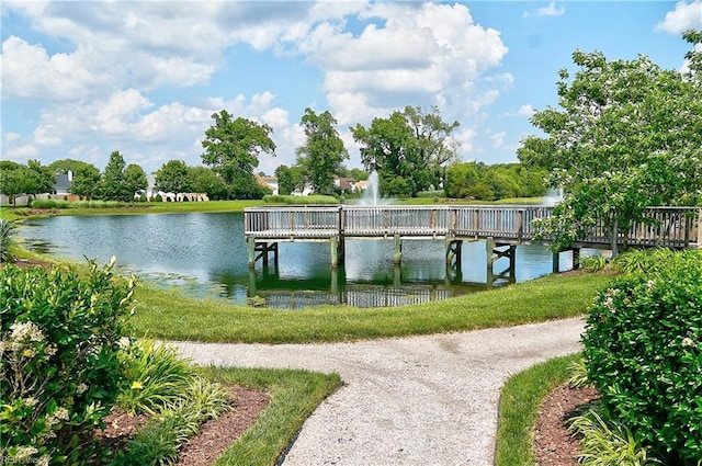 524 Robert Frost Rd, Chesapeake, VA 23323 - dock area with a water view
