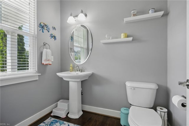 220 Wisdom Path, Chesapeake, VA 23322 - bathroom with toilet and wood finished floors