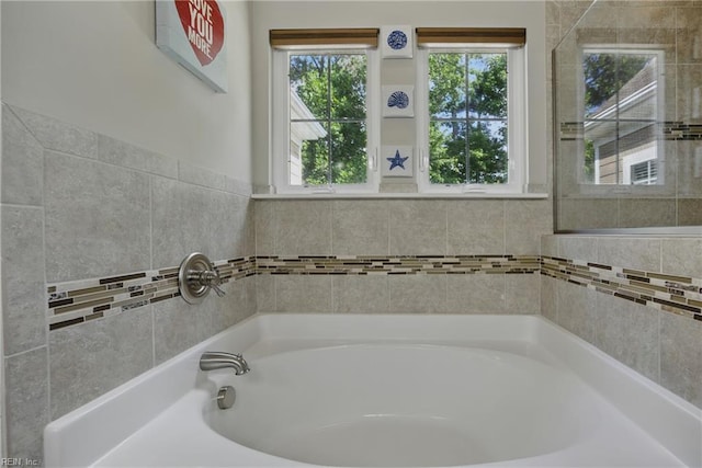 220 Wisdom Path, Chesapeake, VA 23322 - full bath with a garden tub and healthy amount of natural light
