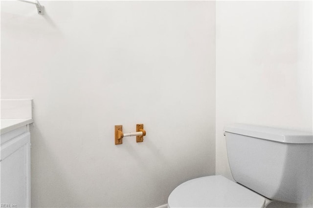 900 Monarch Dr, Virginia Beach, VA 23462 - half bathroom featuring vanity and toilet
