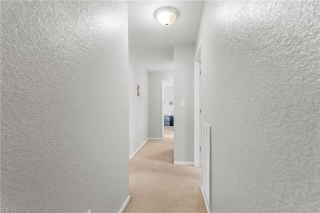 141 Long Pine Rd, South Mills, NC 27976 - hallway with a textured wall and carpet floors