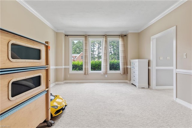 1207 Masers Row, Chesapeake, VA 23320 - recreation room featuring ornamental molding and carpet