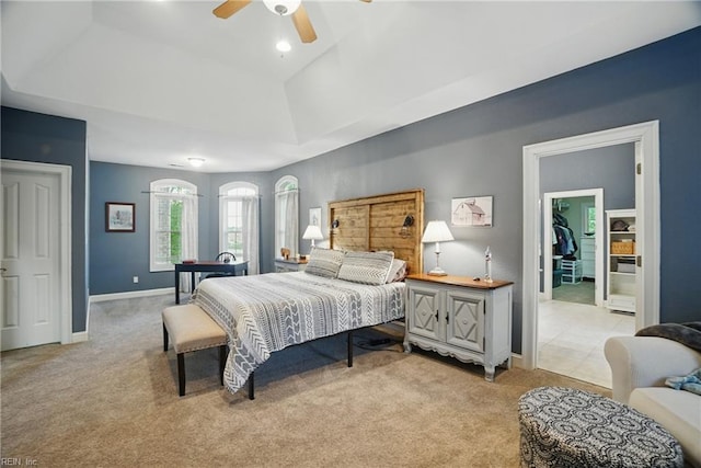2316 Holland Rd, Virginia Beach, VA 23453 - bedroom featuring light colored carpet and ceiling fan