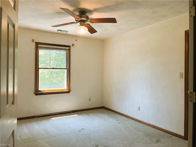 937 Marble Arch, Chesapeake, VA 23322 - empty room featuring a ceiling fan and carpet flooring