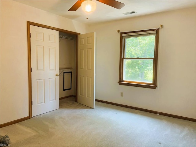 937 Marble Arch, Chesapeake, VA 23322 - unfurnished bedroom with light colored carpet and ceiling fan