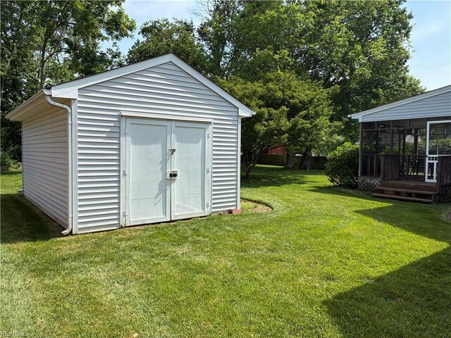 937 Marble Arch, Chesapeake, VA 23322 - view of shed
