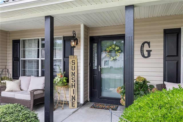 1205 Woods Way, Chesapeake, VA 23323 - doorway to property with covered porch