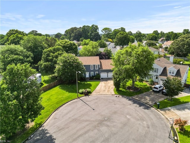 2505 Castle Hill Ct, Virginia Beach, VA 23454 - aerial perspective of suburban area
