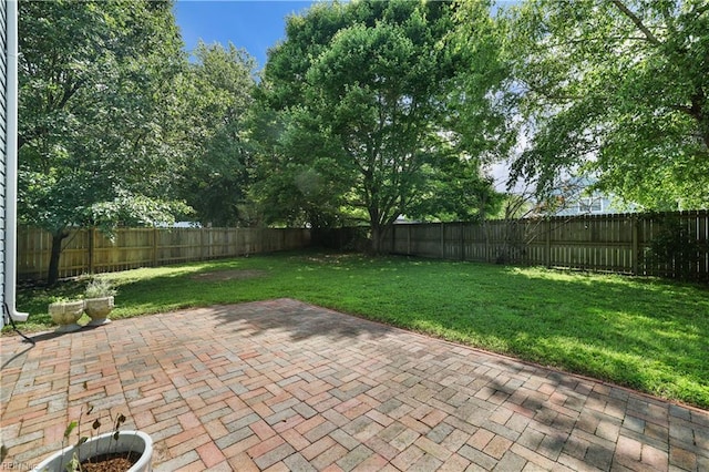 2505 Castle Hill Ct, Virginia Beach, VA 23454 - fenced backyard featuring a patio