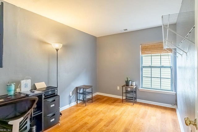 5537 Port Royal Dr, Virginia Beach, VA 23462 - office with light wood-type flooring and baseboards