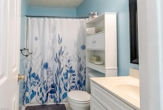 5537 Port Royal Dr, Virginia Beach, VA 23462 - bathroom with vanity and a shower with shower curtain