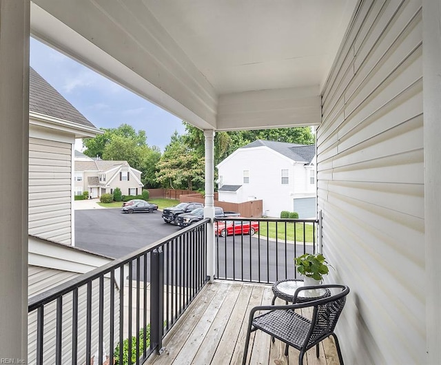 5537 Port Royal Dr, Virginia Beach, VA 23462 - deck with a residential view