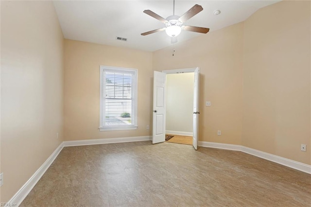 6885 Colemans Crossing Ave, Hayes, VA 23072 - unfurnished room with ceiling fan, carpet, and a smoke detector