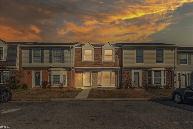 3720 Northwood Ct, Virginia Beach, VA 23452 - townhome / multi-family property with brick siding