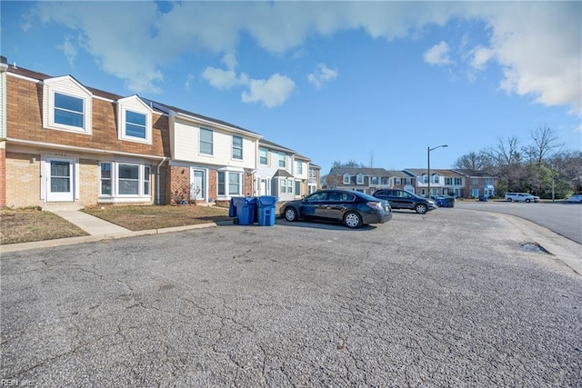 3720 Northwood Ct, Virginia Beach, VA 23452 - uncovered parking lot with a residential view