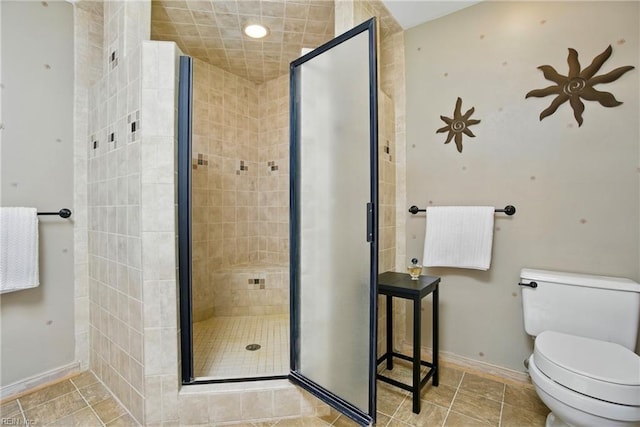 1737 Pleasant Ridge Rd, Virginia Beach, VA 23457 - bathroom featuring toilet and a stall shower