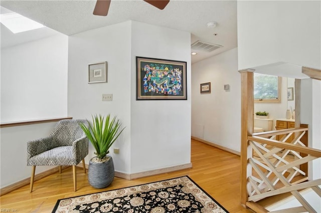 1737 Pleasant Ridge Rd, Virginia Beach, VA 23457 - sitting room featuring wood finished floors and a ceiling fan