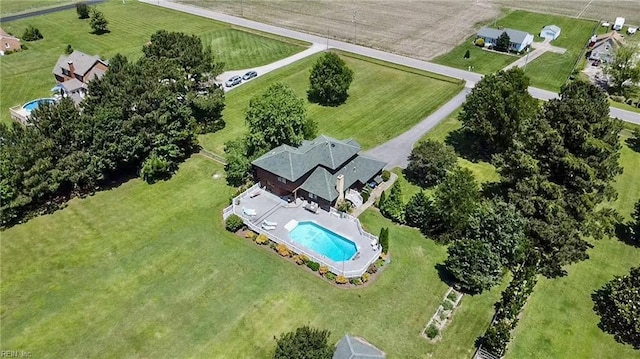 1737 Pleasant Ridge Rd, Virginia Beach, VA 23457 - aerial view of sparsely populated area with a pool