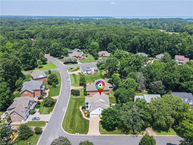 20517 Madison Ct, Smithfield, VA 23430 - aerial view of property's location with nearby suburban area