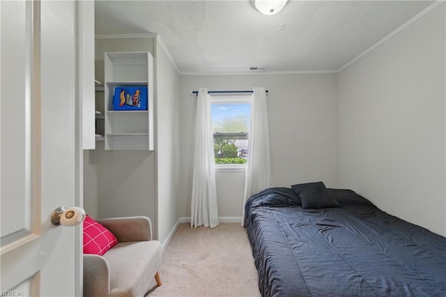 1832 Andrews Blvd, Hampton, VA 23663 - bedroom featuring carpet flooring and ornamental molding