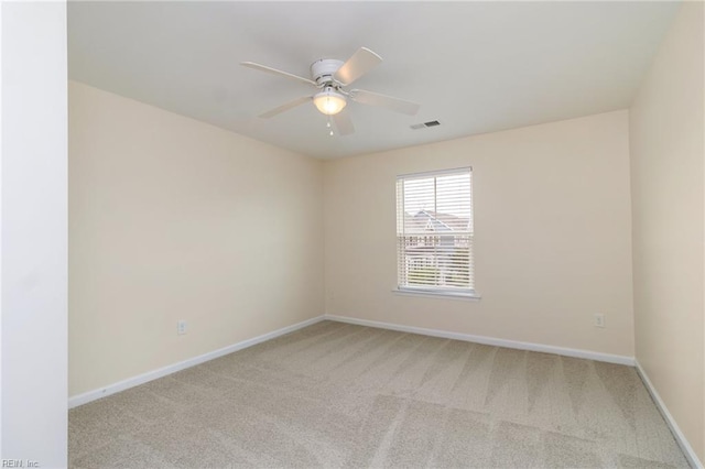 3112 Sybilla St, Chesapeake, VA 23323 - unfurnished room with ceiling fan and carpet floors
