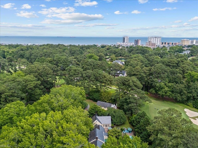 537 Cavalier Dr, Virginia Beach, VA 23451 - bird's eye view of a large body of water and a local golf course