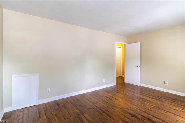 3724 Radford Cir, Chesapeake, VA 23321 - unfurnished room with wood finished floors and baseboards