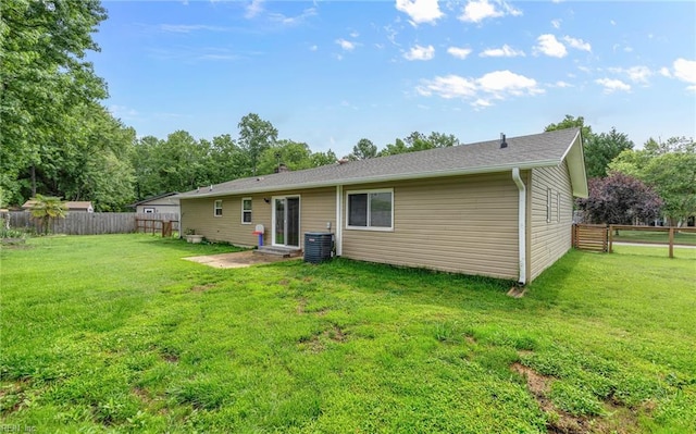 2504 Pine Needles Cir, Virginia Beach, VA 23453 - back of house featuring a fenced backyard and a patio