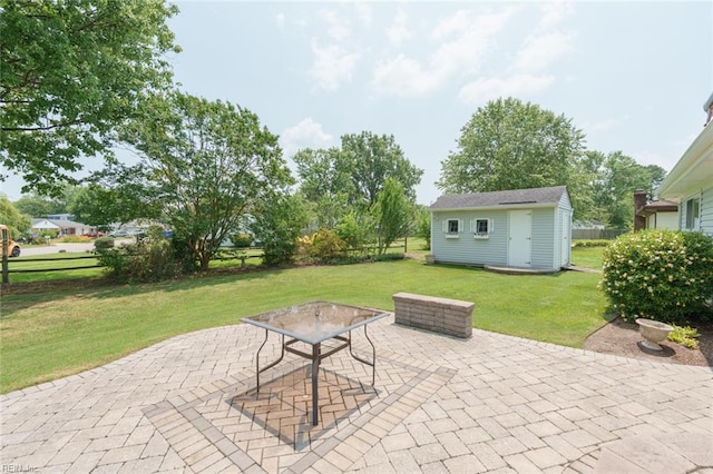 1328 Burlington Rd, Virginia Beach, VA 23464 - view of patio with an outdoor structure