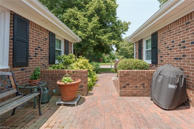 1328 Burlington Rd, Virginia Beach, VA 23464 - view of patio with area for grilling