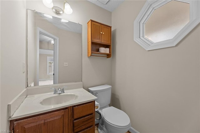 890 Brompton Ct, Newport News, VA 23608 - half bathroom featuring vanity and healthy amount of natural light