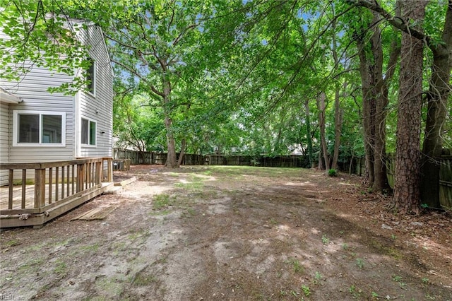 890 Brompton Ct, Newport News, VA 23608 - fenced backyard with a deck