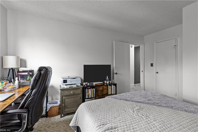 4592 Genoa Cir, Virginia Beach, VA 23462 - bedroom with a textured ceiling and a desk