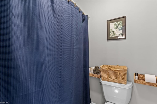4592 Genoa Cir, Virginia Beach, VA 23462 - full bathroom with toilet and a shower with shower curtain