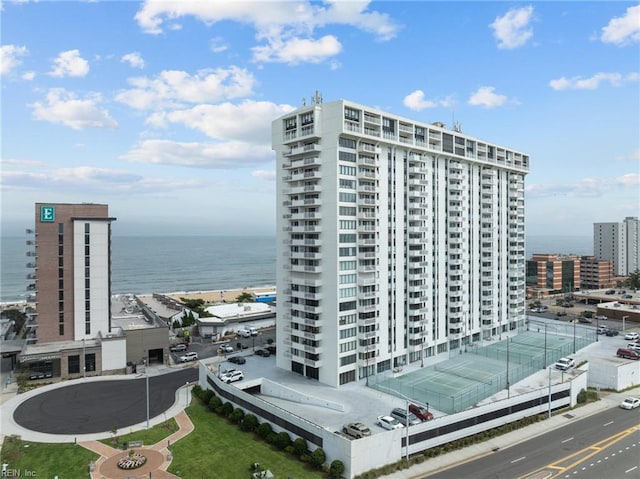 4004 Atlantic Ave Unit 309, Virginia Beach, VA 23451 - view of building exterior with a water view and a view of city