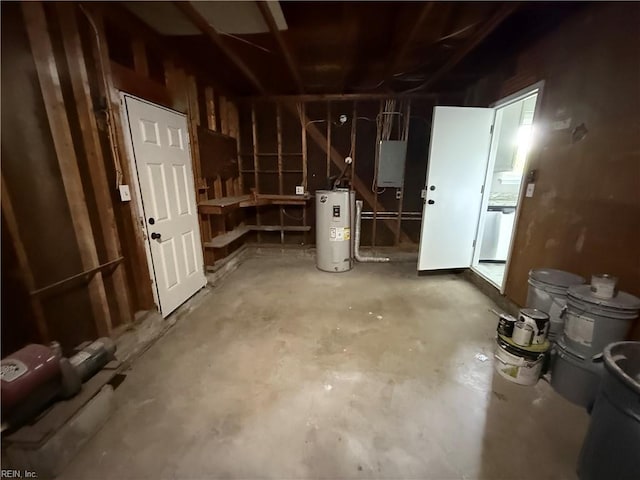 613 Presidential Blvd, Virginia Beach, VA 23452 - basement with water heater
