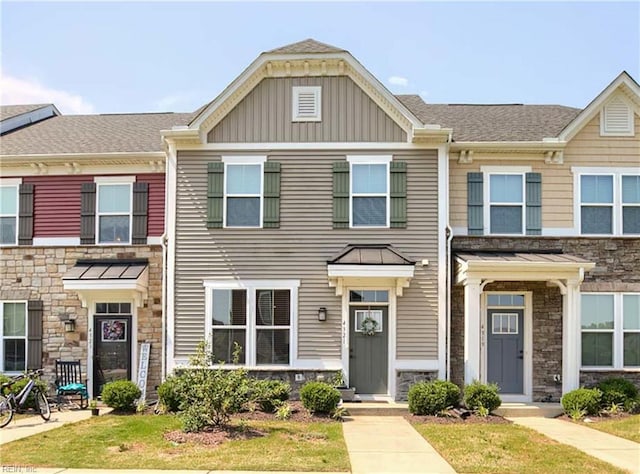 4321 Sconce, Williamsburg, VA 23188 - view of property with stone siding and board and batten siding