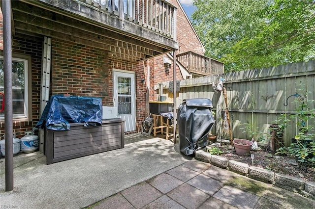 19 Dawn Ln, Hampton, VA 23666 - view of patio / terrace featuring grilling area
