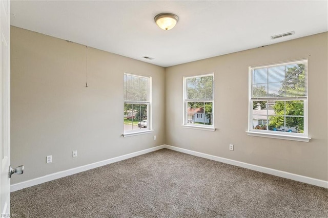 305 Roane Dr, Hampton, VA 23669 - unfurnished room featuring plenty of natural light and carpet flooring