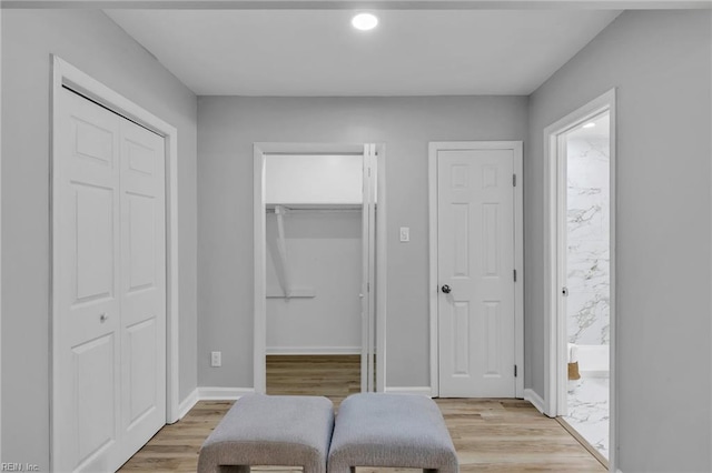 1226 Penniman Rd, Williamsburg, VA 23185 - living area with light wood-style floors, recessed lighting, and plenty of natural light