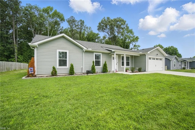 116 B St, Moyock, NC 27958 - ranch-style house with a garage and concrete driveway