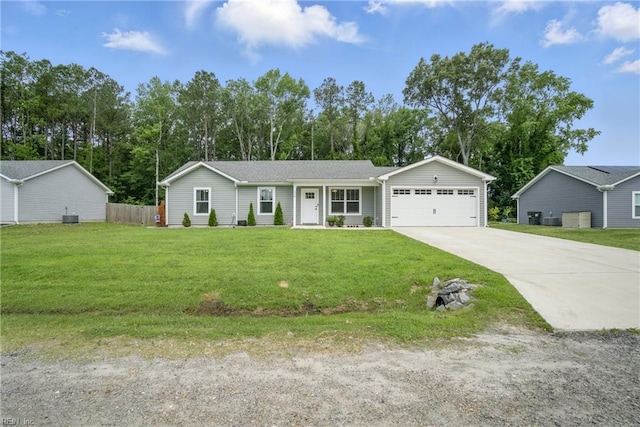 116 B St, Moyock, NC 27958 - single story home with a garage and concrete driveway