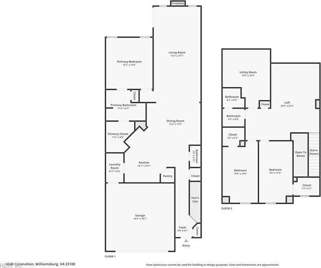 4048 Coronation, Williamsburg, VA 23188 - view of home floor plan