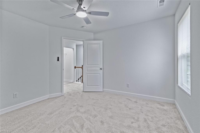 3520 S Warwick Cir, Norfolk, VA 23513 - spare room featuring carpet flooring and ceiling fan