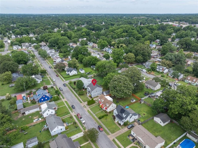 3520 S Warwick Cir, Norfolk, VA 23513 - aerial perspective of suburban area