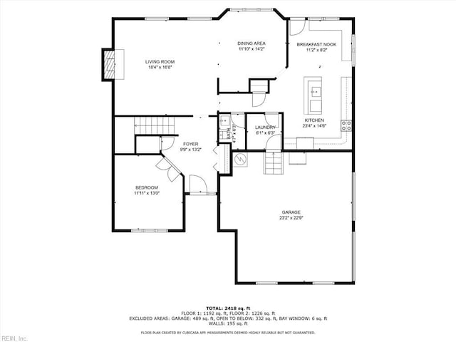 1028 Cathedral Dr, Suffolk, VA 23434 - view of floor plan / room layout