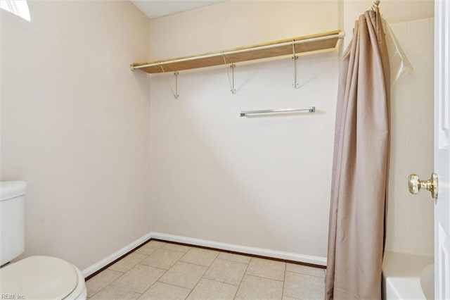 208 Sherbrooke Dr, Newport News, VA 23602 - bathroom with tile patterned flooring and shower / bath combination with curtain