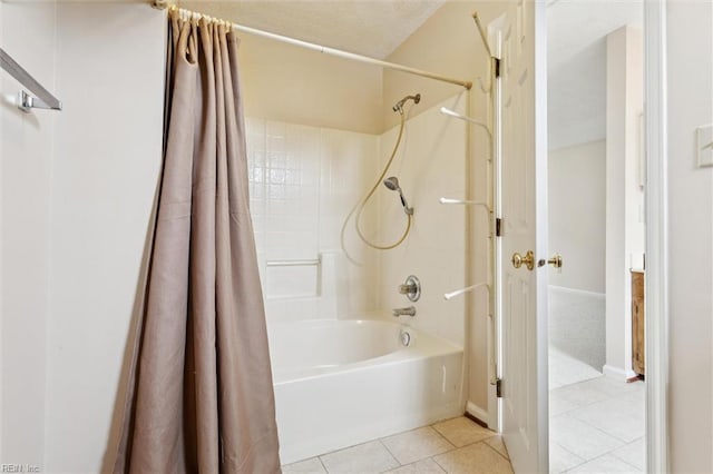 208 Sherbrooke Dr, Newport News, VA 23602 - full bath with tile patterned floors and shower / bath combination with curtain