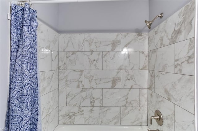 194 Railroad St, Williamsburg, VA 23185 - full bathroom featuring shower / bath combo with shower curtain