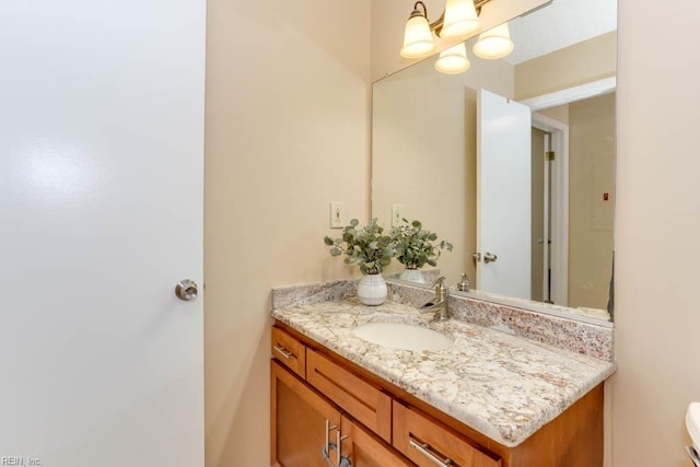 5225 Thatcher Way, Virginia Beach, VA 23456 - half bath featuring vanity and toilet